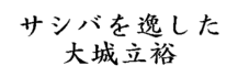 サシバを逸した