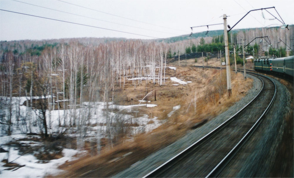 バム鉄道の景色　2001年5月